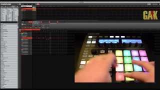 Native Instruments – Maschine MK2 Demo at GAK