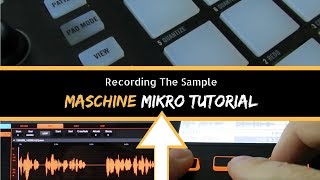 Maschine Mikro Tutorial - Recording a Sample