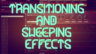 Native Instruments Maschine Tutorial (How To Create Sweeps and Transitioning Effects In Maschine)