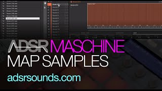 NI Maschine tutorial - Map samples to different notes and velocities