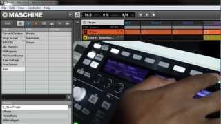 Maschine Tutorial - Start a new project from the hardware controller