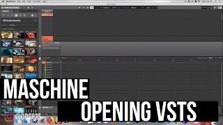 Maschine Tutorial: Opening VSTs