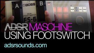 Maschine 2 - Using Footswitches with Maschine Studio Hardware - How to Tutorial