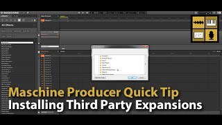 Installing Third Party Expansions into Maschine | Tutorial | Computer Music Academy