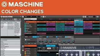 Maschine 1.8 Tutorial: How to Change Group, Scene & Sample Colors