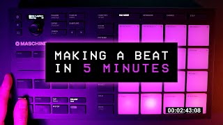 Making a Beat in 5 Minutes [Maschine Mikro Mk3]