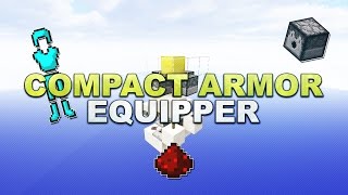 Minecraft - Compact Armor Equipper // Rüstungs-Maschine - Tutorial 1.12
