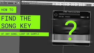 How to find the SONG KEY of ANY sample/loop/song