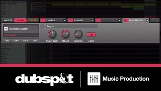 NI Maschine Tutorial: Using Transient Master for Mixing w/ Matt Cellitti